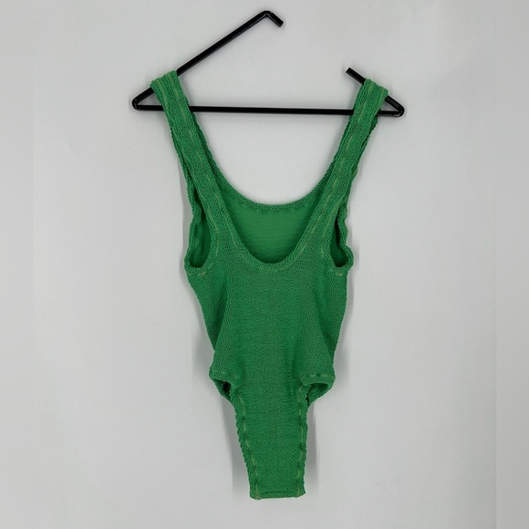 Reina Olga Ruby Textured High Cut Swimsuit - Picture 5 of 7